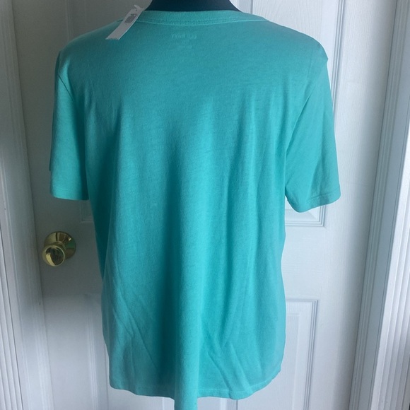 Old Navy Women’s Mint Green Graphic Tee sz L NWT - Picture 5 of 6